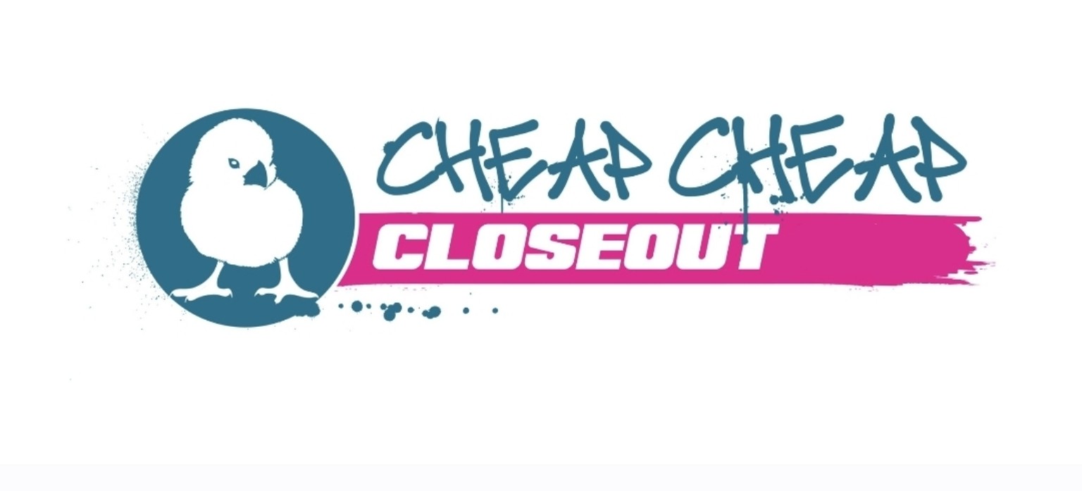 Cheap Cheap Closeout chick logo