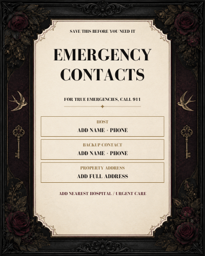 Moody Boutique Host Kit template page 11